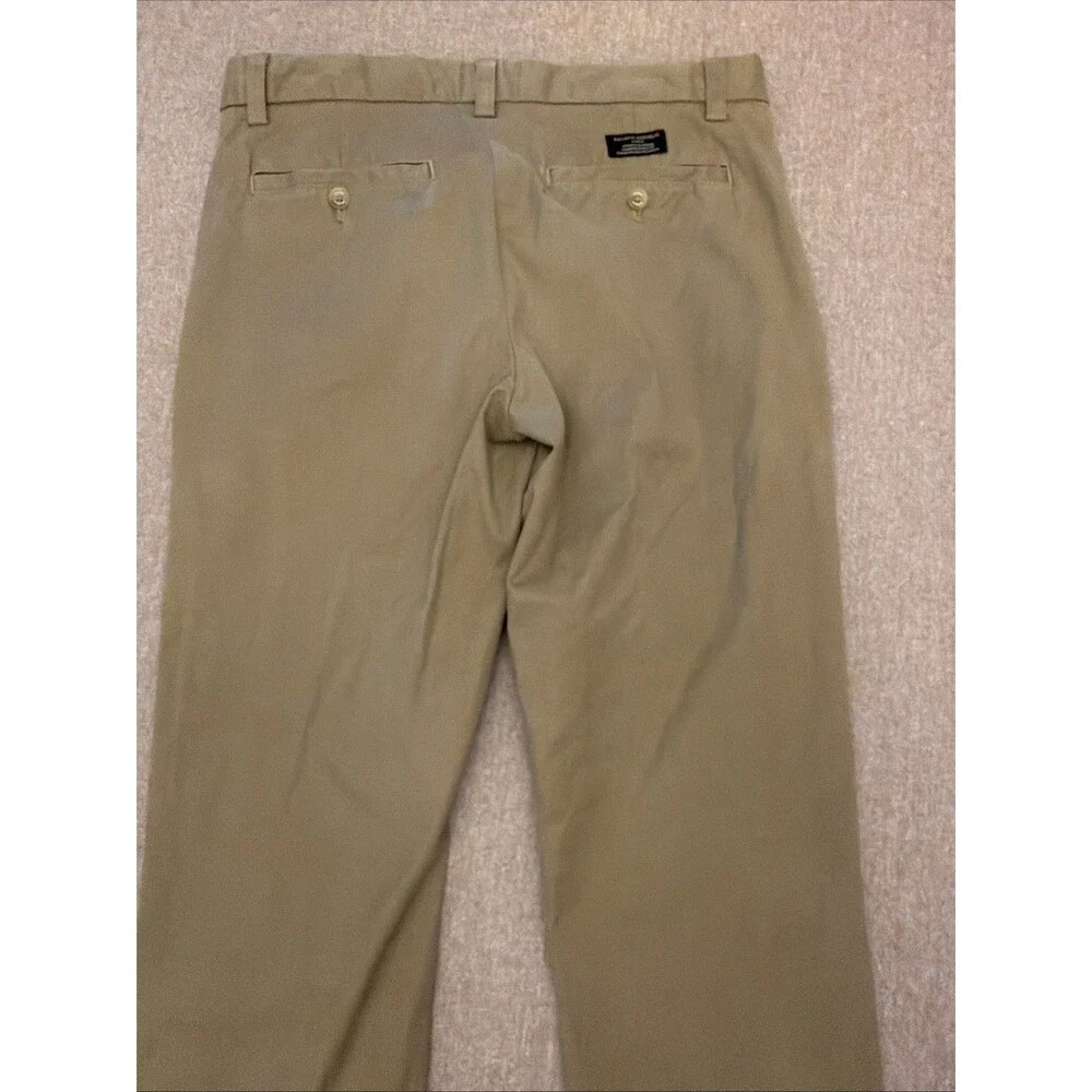 Banana Republic Emerson Chino Pants Men 31 x 32 Straight Leg Preppy Office Beige
